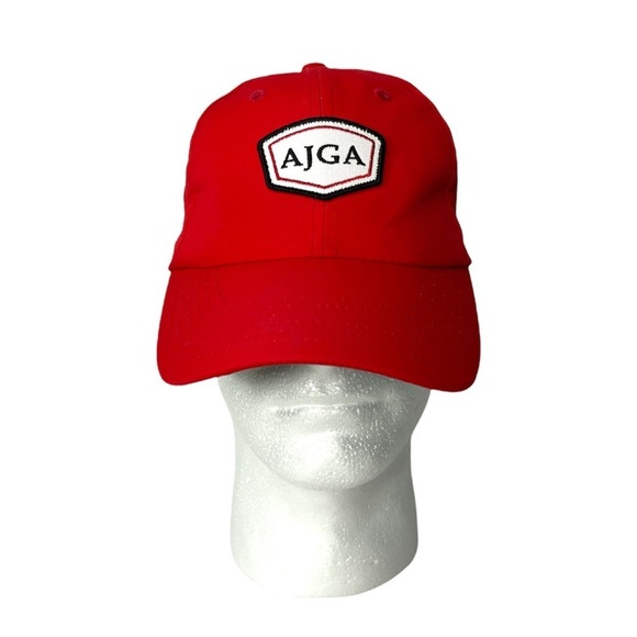 Imperial AJGA Golf Hat Lot Blue Red Adjustable Cap American Jr. Golf Association - Picture 6 of 16